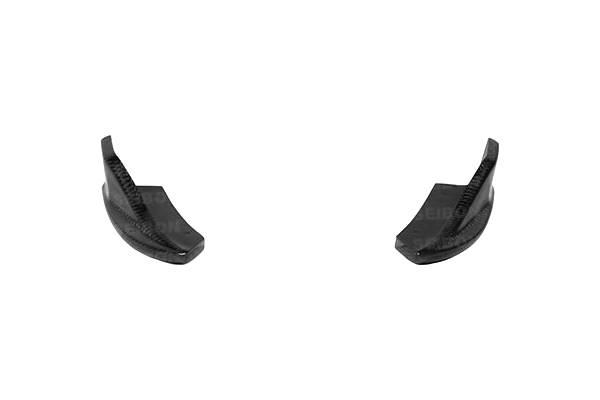 Seibon - 2008-2010 Subaru WRX and STI Seibon Carbon Fiber Rear Lip - CS Style
