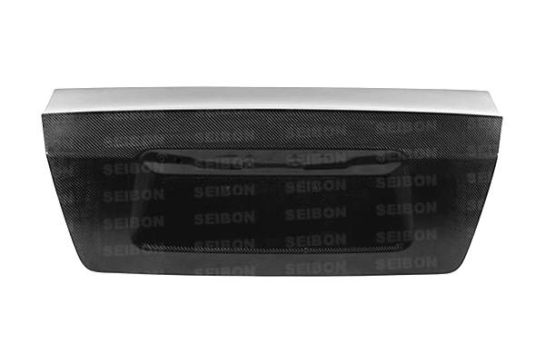 Seibon - 2008-2010 Subaru WRX and STI Sedan Seibon Carbon Fiber Trunk Lid - OEM Style