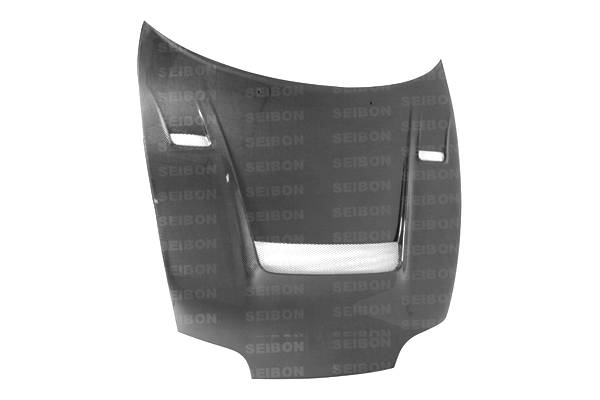 Seibon - 1993-1998 Toyota Supra Seibon Carbon Fiber Hood - KB Style