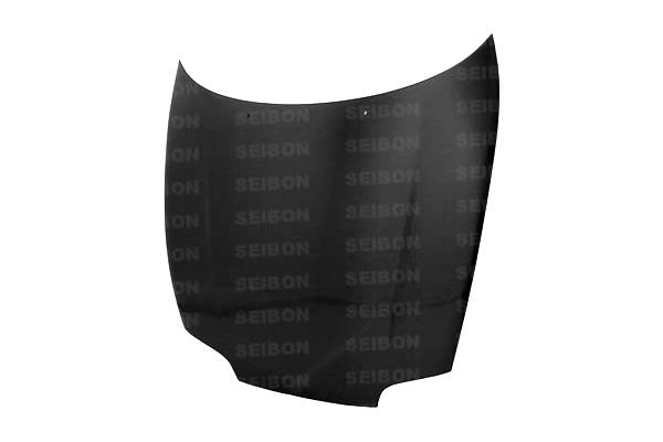 Seibon - 1993-1998 Toyota Supra Seibon Carbon Fiber Hood - OEM Style