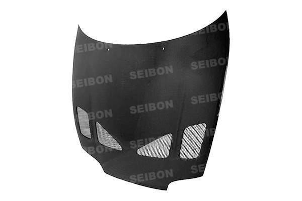 Seibon - 1993-1998 Toyota Supra Seibon Carbon Fiber Hood - TR Style