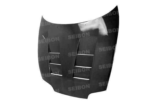 Seibon - 1993-1998 Toyota Supra Seibon Carbon Fiber Hood - TS Style