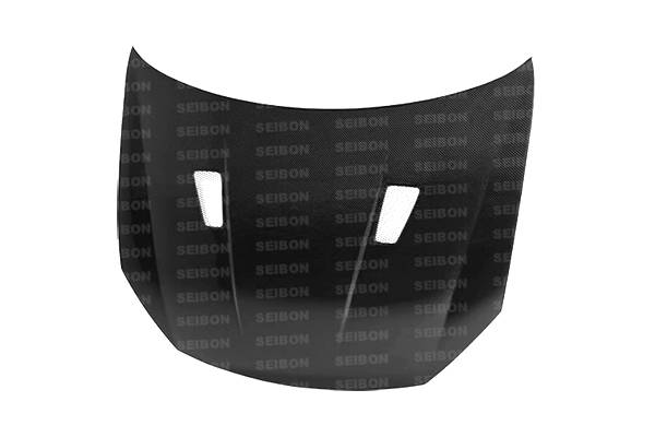 Seibon - 2010-2014 Volkswagen Golf and GTI Seibon Carbon Fiber Hood Shaved - TM Style