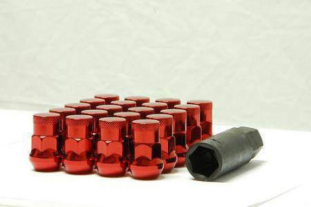 Muteki - Muteki SR35 Close Ended Lug Nuts 12 x 1.25 - Red