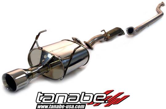 Tanabe - 2001-2005 Honda Civic Coupe Tanabe Medallion Touring Catback Exhaust