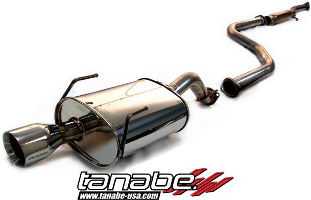 Tanabe - 1992-1995 Honda Civic Coupe/Sedan Tanabe Medallion Touring Catback Exhaust