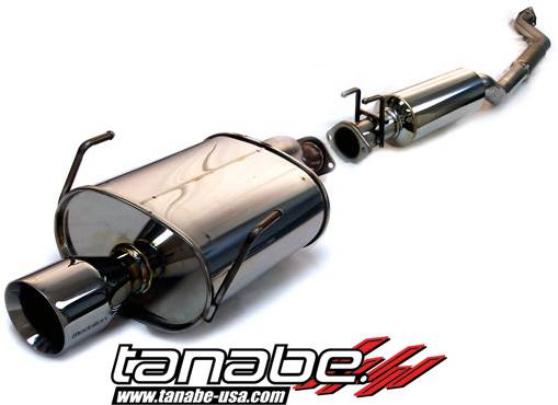 Tanabe - 2002-2005 Honda Civic Si Tanabe Medallion Touring Catback Exhaust