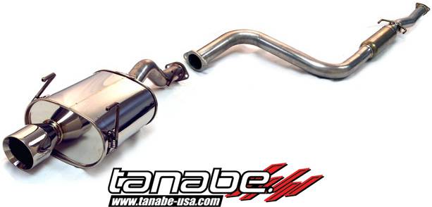 Tanabe - 1993-1997 Honda Del Sol Tanabe Medallion Touring Catback Exhaust