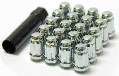 Muteki - Muteki Closed Ended Lug Nuts 12 x 1.25 - Chrome