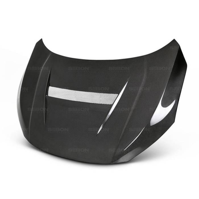 Seibon - Seibon 2016-2017 Honda Civic Coupe/Sedan/Hatchback VS-Style Carbon Fiber Hood HD16HDCV-VS