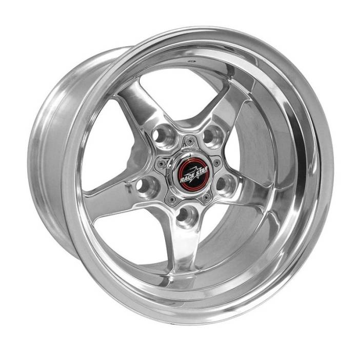 Race Star - Race Star 92 Drag Star 17x7.00 5x5.50bc 4.25bs ET6 Direct Drill Polished Wheel 92-770847DP