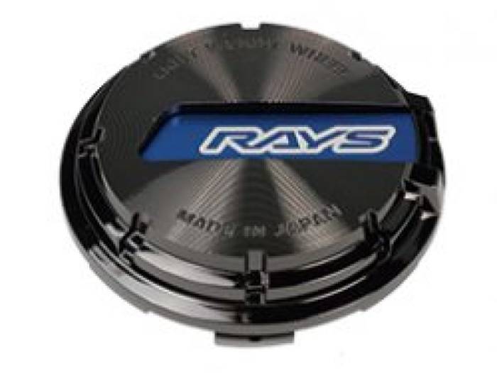 Gram Lights - Gram Lights WR Center Cap (Blue/Black Chrome) (57CR / 57DR) WCGLBLBK