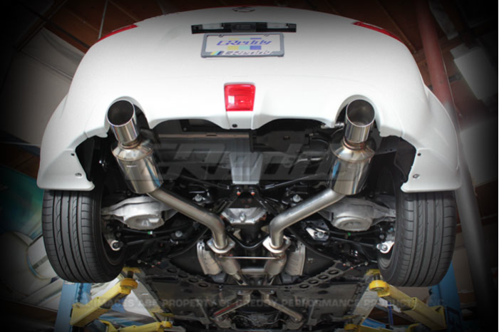 Greddy - 2009 Nissan 370Z Greddy Evo3 Cat-Back Exhaust System