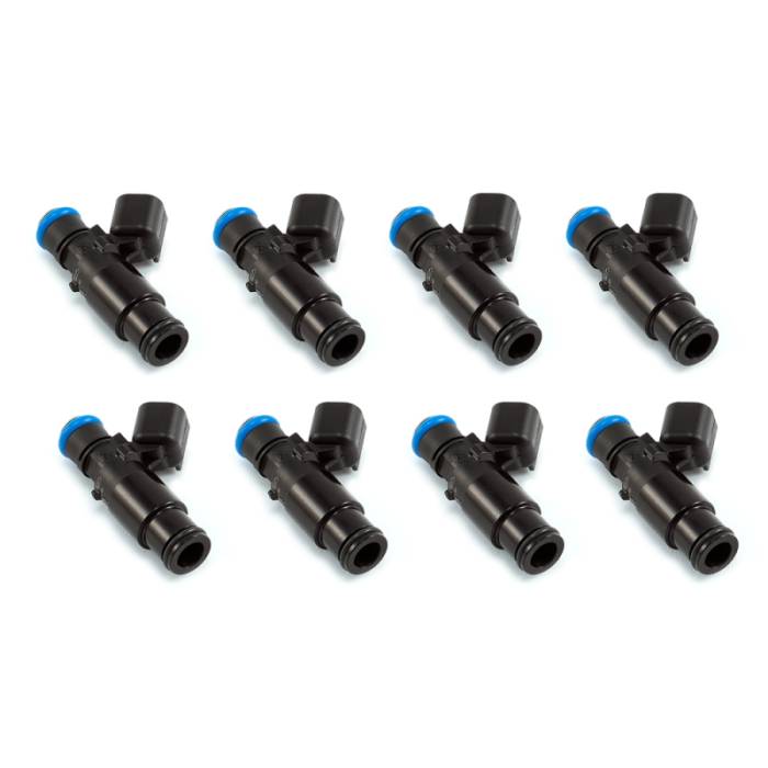 Injector Dynamics - Injector Dynamics ID1050X Injectors 14mm (Black) Adaptor Bottom (Set of 8) 1050.48.14.14B.8