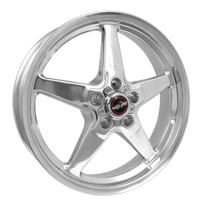 Race Star - Race Star 92 Drag Star 18x5 5x115bs 2.125bc Direct Drill Polished Wheel 92-850445DP