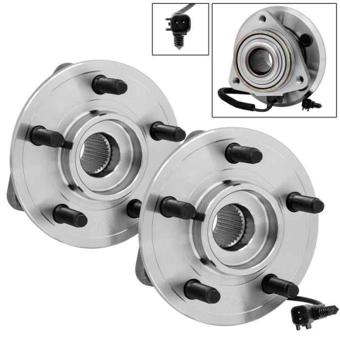 SPYDER - xTune Wheel Bearing and Hub ABS Dodge Nitro 07-11 - Front Left and Rear BH-513270-70 9939334