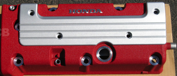Honda (JDM) - 2002-2006 Honda Integra Type-R Red Valve Cover W/Spark Plug Cover