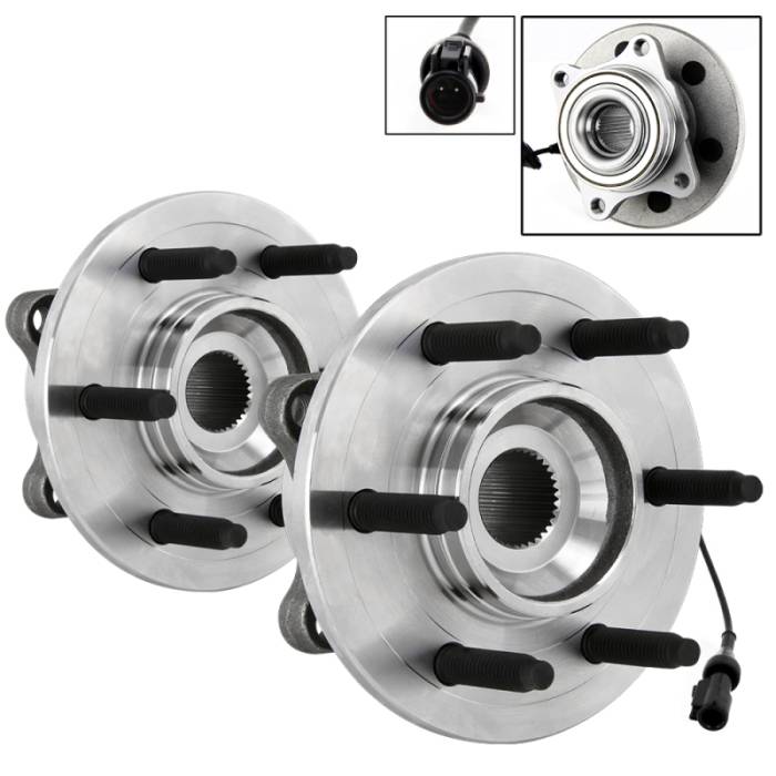SPYDER - xTune Wheel Bearing and Hub ABS Ford Expedition 03-06 - Rear Left and Right BH-541001-01 9939228