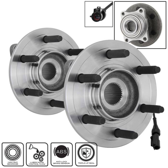 SPYDER - xTune Wheel Bearing and Hub ABS Ford Expedition 07-12- Rear Left and Right BH-541008-08 9939167