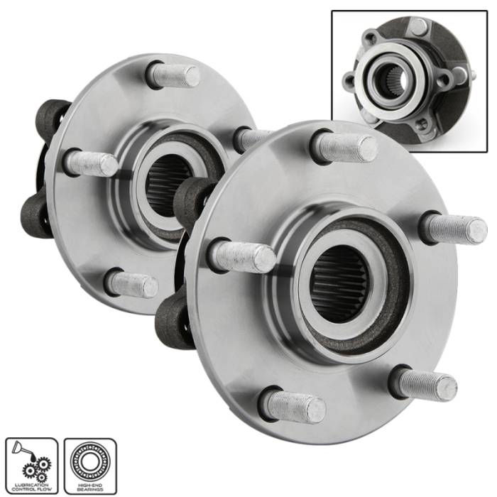 SPYDER - xTune Wheel Bearing and Hub ABS Nissan Rogue 08-13 - Front Left and Right BH-513298-98 9939396