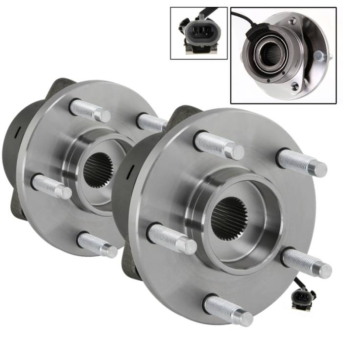 SPYDER - xTune Wheel Bearing and Hub ABS Pontiac Pursuit 05-06 - Front Left and Right BH-513206-06 9939372