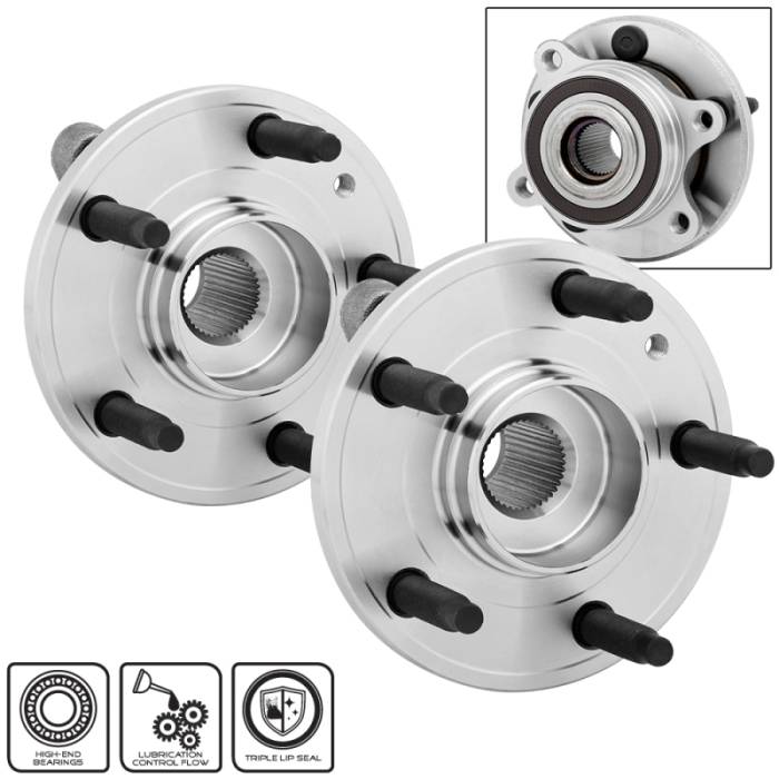 SPYDER - xTune Wheel Bearing and Hub Ford Edge Rear 11-13 Front or Rear 09-13 - Left and Right BH-513275-75 9939235