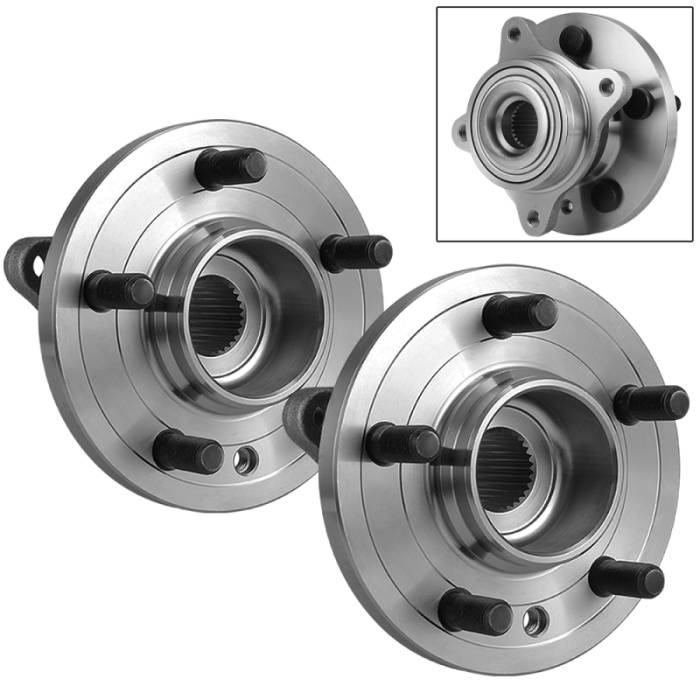 SPYDER - xTune Wheel Bearing and Hub Land Rover LR3 05-09 / LR4 10-12 - Front Left and Right BH-515067-67 9939495