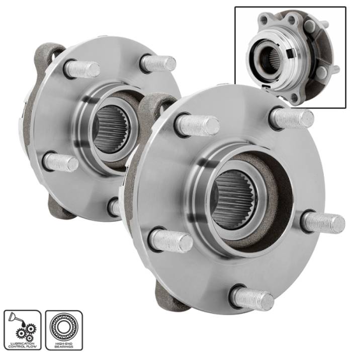 SPYDER - xTune Wheel Bearing and Hub Nissan Atima 07-12 V6 / QX60 14-15 - Front Left and Right BH-513296-96 9939365