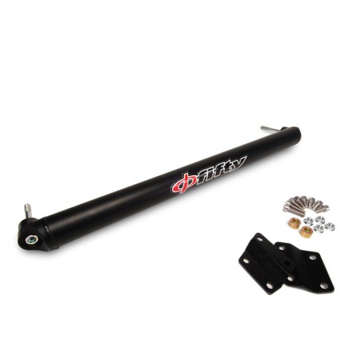 Skunk2 Racing - 1988-1991 Honda Civic and CRX Skunk2 Black Anodized Phi Fifty Rear Lower Arm Bar