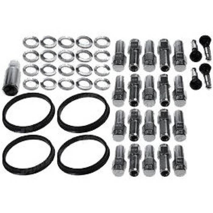 Race Star - Race Star 14mm x 1.50 Open End 1.38in Shank w/ 7/8in Head Dodge Charger Deluxe Lug Kit - 20 PK 601-1434-20
