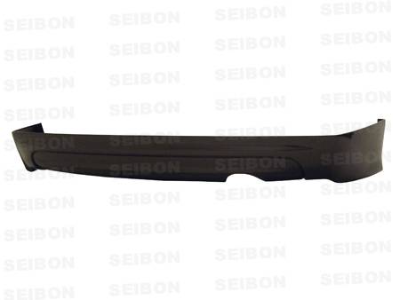 Seibon - 2007-2011 Honda Civic Sedan Seibon Carbon Fiber Rear Bumper Under Spoiler (Mugen Style) -