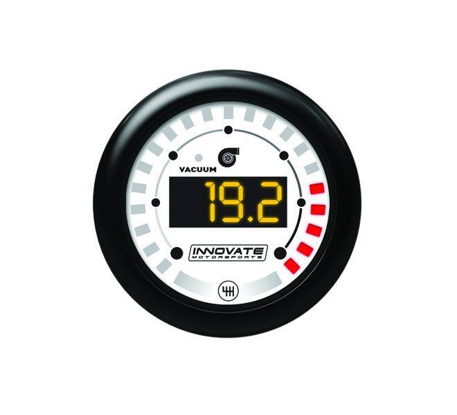 Innovate Motorsports - Innovate Motorsports MTX Digital Vacuum/Boost - Shift Light Gauge Kit Dual Function