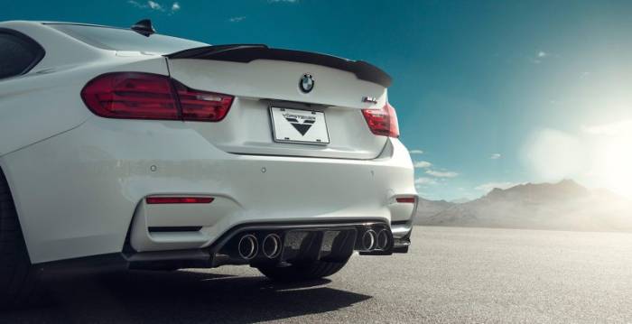 Vorsteiner - Vorsteiner BMW F8X M3/M4 EVO Aero Decklid Spoiler Carbon Fiber 1x1 Glossy (F82 M4 Only) 4102BMV