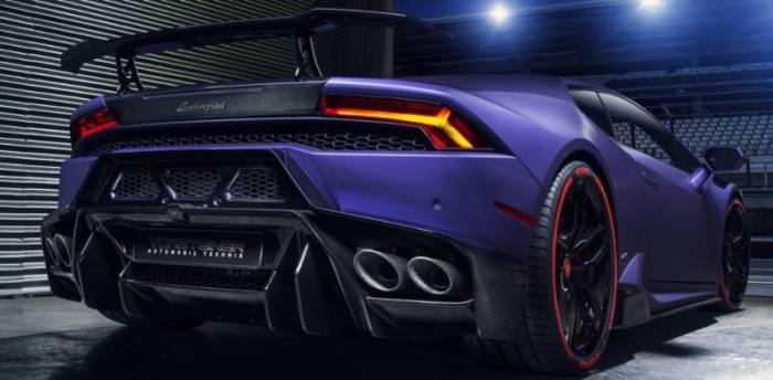 Vorsteiner - Vorsteiner Huracan Novara Edizione Aero Carbon Fiber Decklid PP 2x2 Glossy May Effect Radio Recep 0903LOV