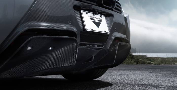 Vorsteiner - Vorsteiner Mclaren MP4-12C Coupe V-MC Aero Rear Bumper Rear Diffuser Carbon Fiber PP 2x2 Glossy 4002MVR