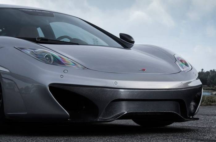 Vorsteiner - Vorsteiner Mclaren MP4-12C Coupe/Spyder V-MC Aero Front Splitter Carbon Fiber PP 2x2 Glossy 4003MVR