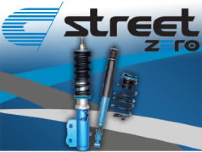 Cusco - Cusco Street Zero-A 03-04 Subaru GDB STi 40-Way Adj FR-Pillow Upper Mount RR-Rubber Mount Coilovers 667 61N CN
