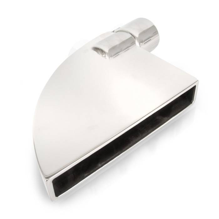 Stainless Works - Stainless Works Boxxter Exhaust Tips 90 Degree 2in ID Inlet 801200
