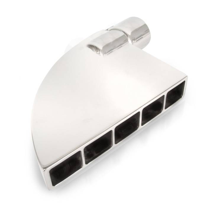 Stainless Works - Stainless Works Boxxter Exhaust Tips 3in ID Inlet 1.5in x 8.5in 90 Degree 801300-WG