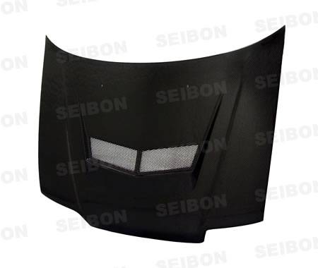Seibon - 1988-1991 Honda Civic HB and CRX Seibon Carbon Fiber Hood - VSII Style