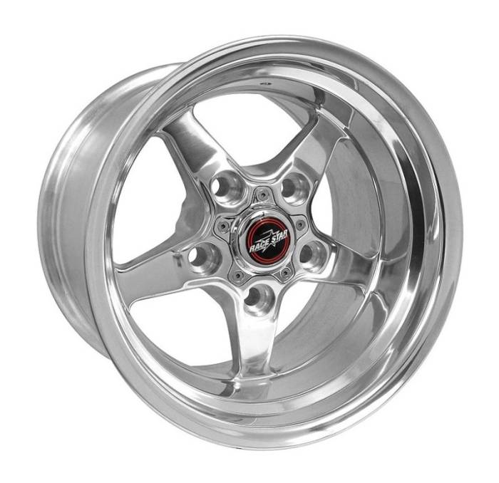 Race Star - Race Star 92 Drag Star 17x7 5x135bc 4.25bs Direct Drill Polished Chrome Wheel 92-770547DP