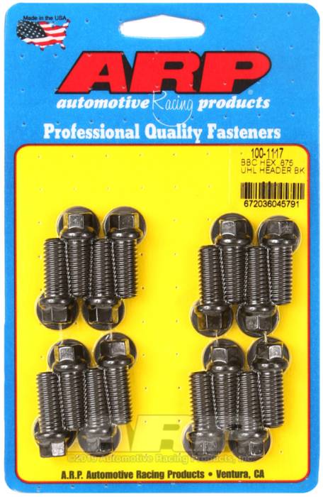 ARP - ARP Big Block Chevy Hex .875in UHL Header Bolt Kit 100-1117