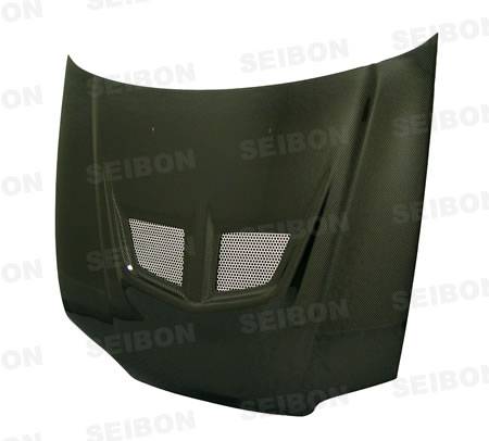 Seibon - 1992-1995 Honda Civic Coupe & HB Seibon Carbon Fiber Hood - EVO Style