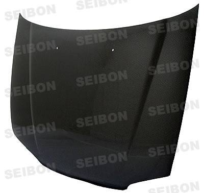Seibon - 1992-1995 Honda Civic Coupe & HB Seibon Carbon Fiber Hood - OEM Style
