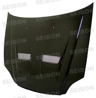 Seibon - 96-98 Civic Seibon Carbon Fiber Hood - XT Style