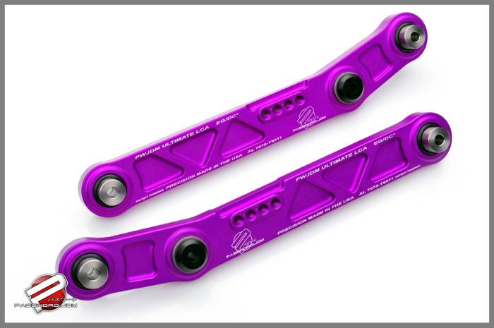 Password JDM - 1988-1991 Honda Civic and CRX w/R Disc Brakes Password:JDM Ultimate Rear Lower Control Arms (Purple)
