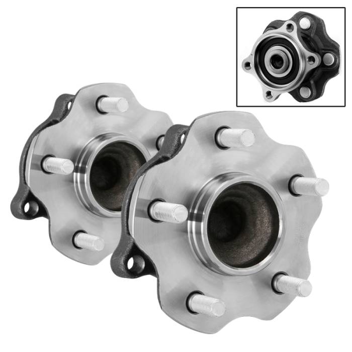 SPYDER - xTune Wheel Bearing and Hub Nissan Altima 02-06 / Maxima 04-08 - Rear Left and Right BH-512292-92 9939716