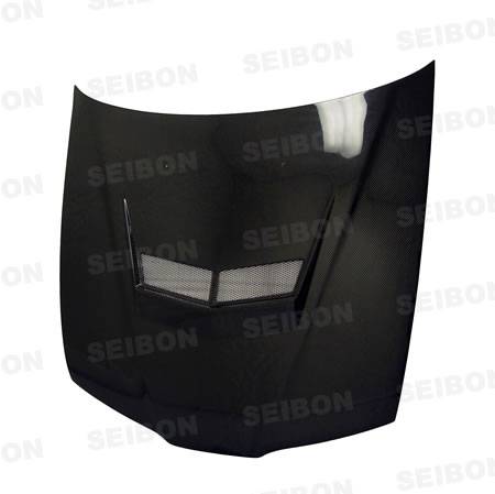 Seibon - 1992-1996 Honda Prelude Seibon Carbon Fiber Hood - VSII Style