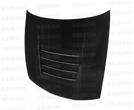 Seibon - 1997-1998 Nissan 240SX Seibon Carbon Fiber Hood - TR Style