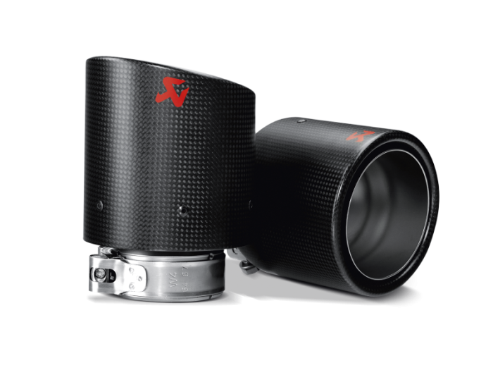 Akrapovic - Akrapovic 09-12 Volkswagen Golf GTD (VI) Tail Pipe Set (Carbon) TP-VWGMK6-CA